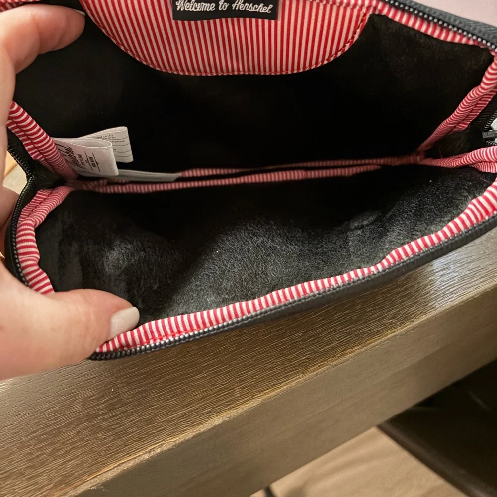 Herschel Supply Company Black and Tan Laptop Bag